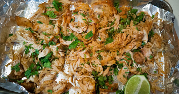 Slow Cooker Chicken Carnitas