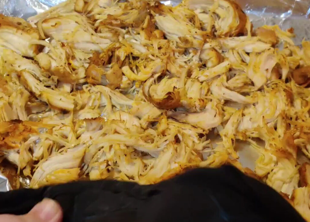 slow cooker chicken carnitas