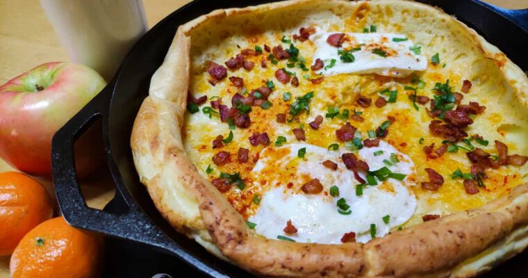 Bacon Egg & Cheese Dutch Baby