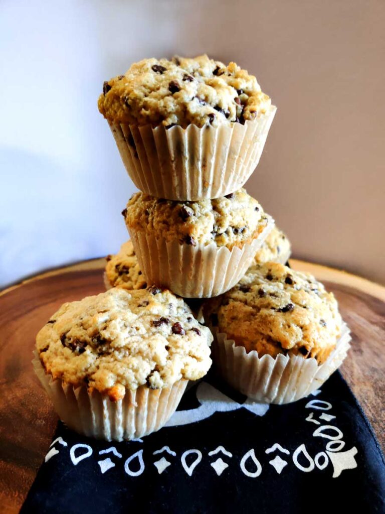 Spiced Chocolate Chip Muffins