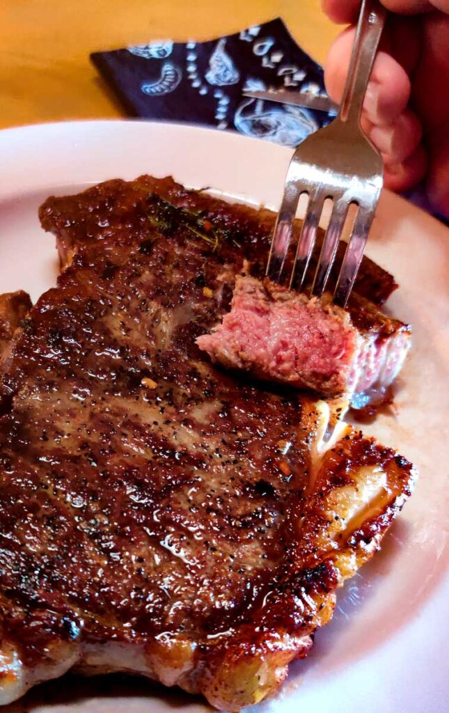 pan seared steak