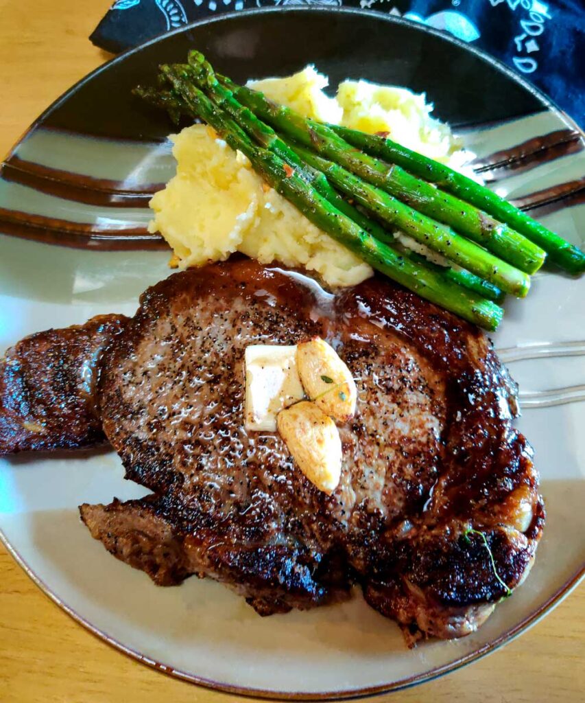 pan seared steak