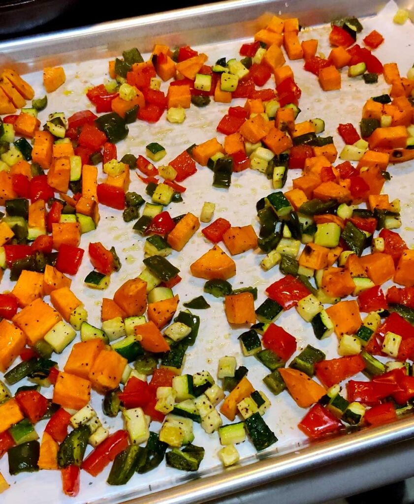 Roasted Vegetable Quinoa Salad