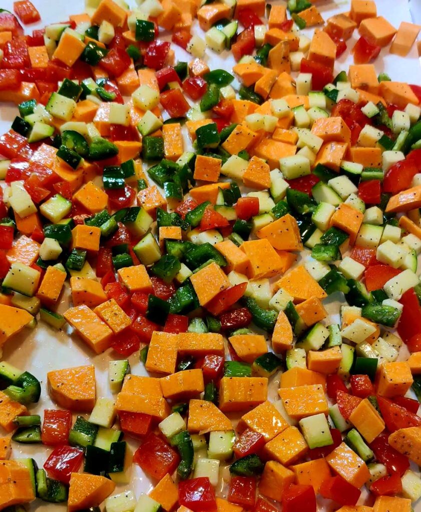 Roasted Vegetable Quinoa Salad