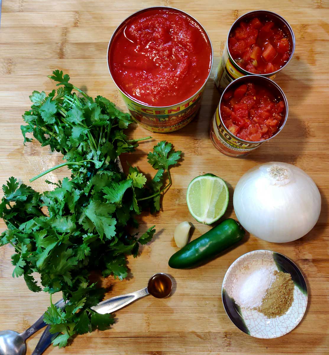 Quick Restaurant Style Salsa