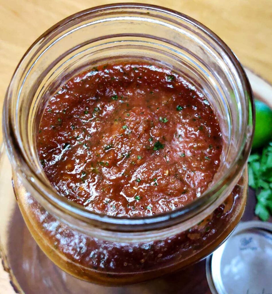 Quick Restaurant Style Salsa