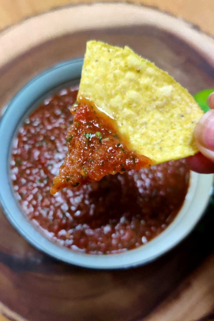 Quick Restaurant Style Salsa