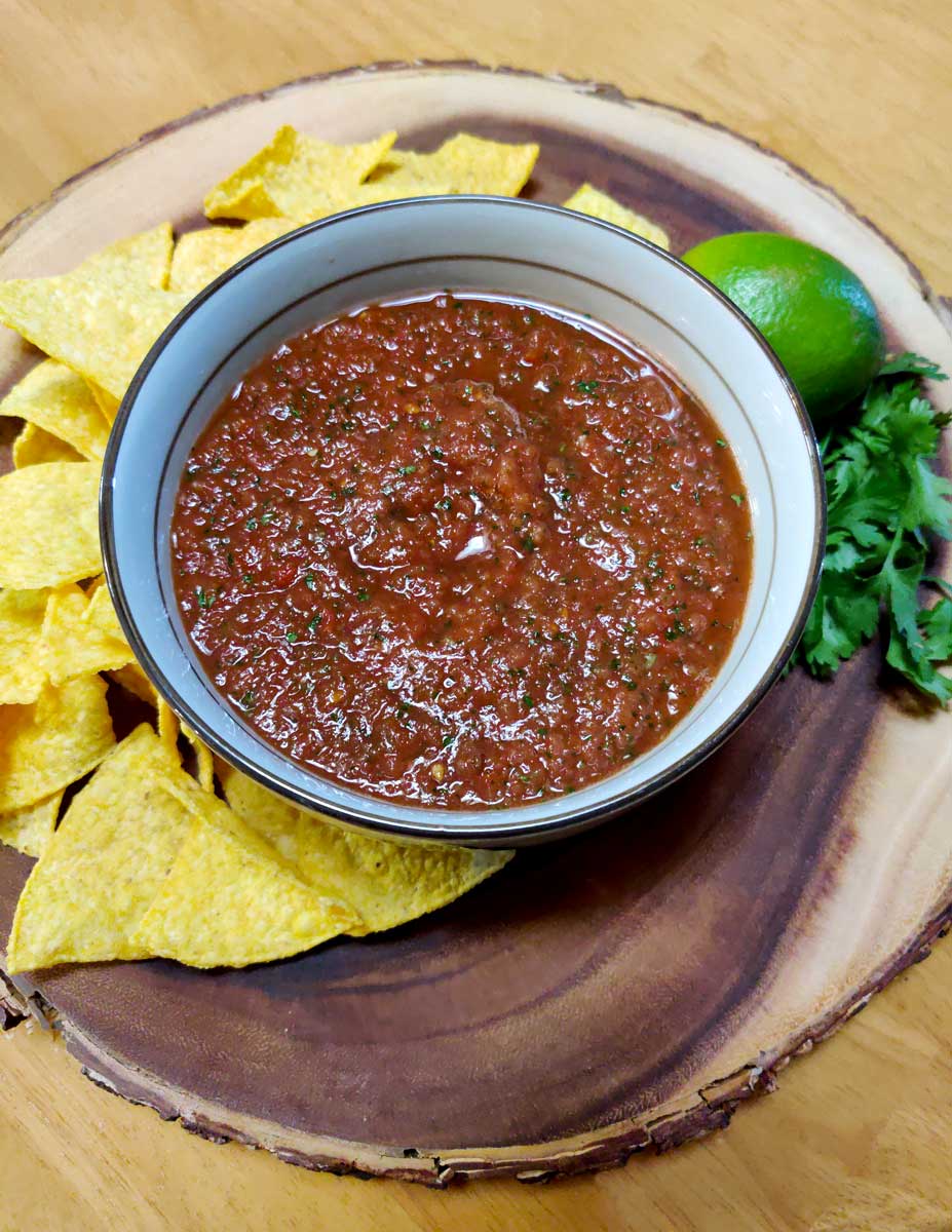 Quick Restaurant Style Salsa
