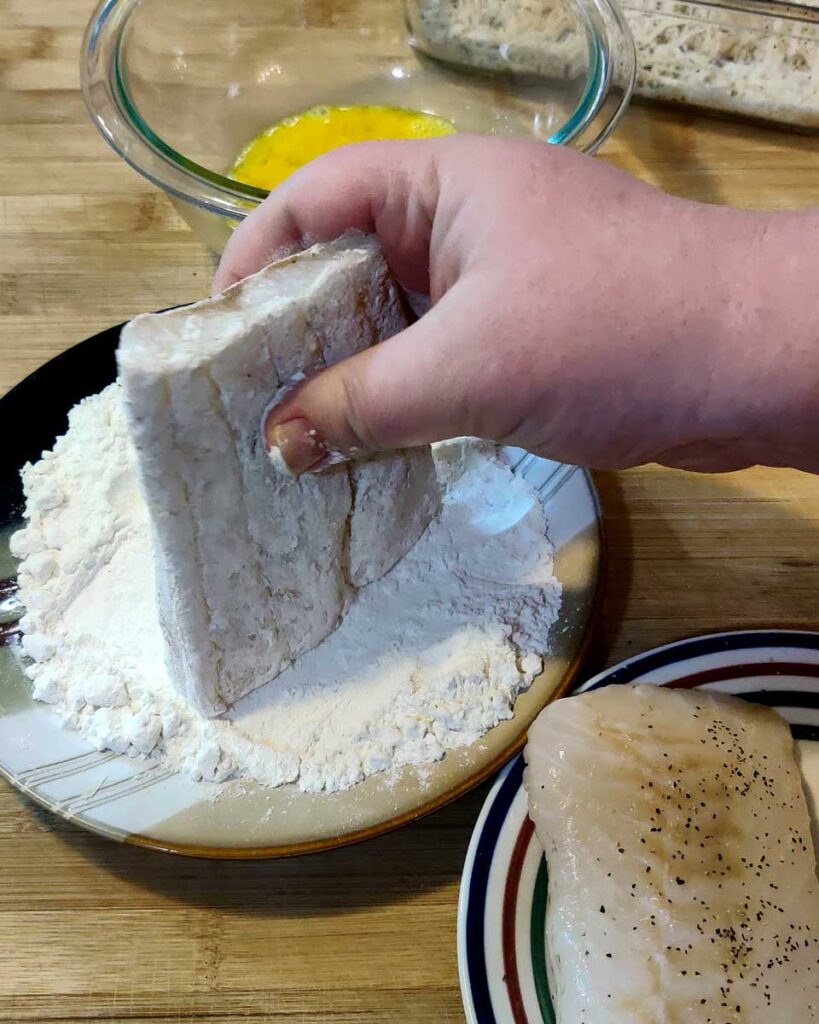 Parmesan Crusted Cod