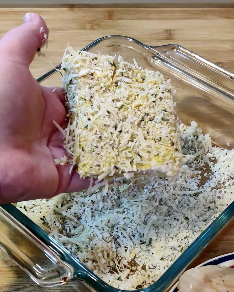 Parmesan Crusted Cod