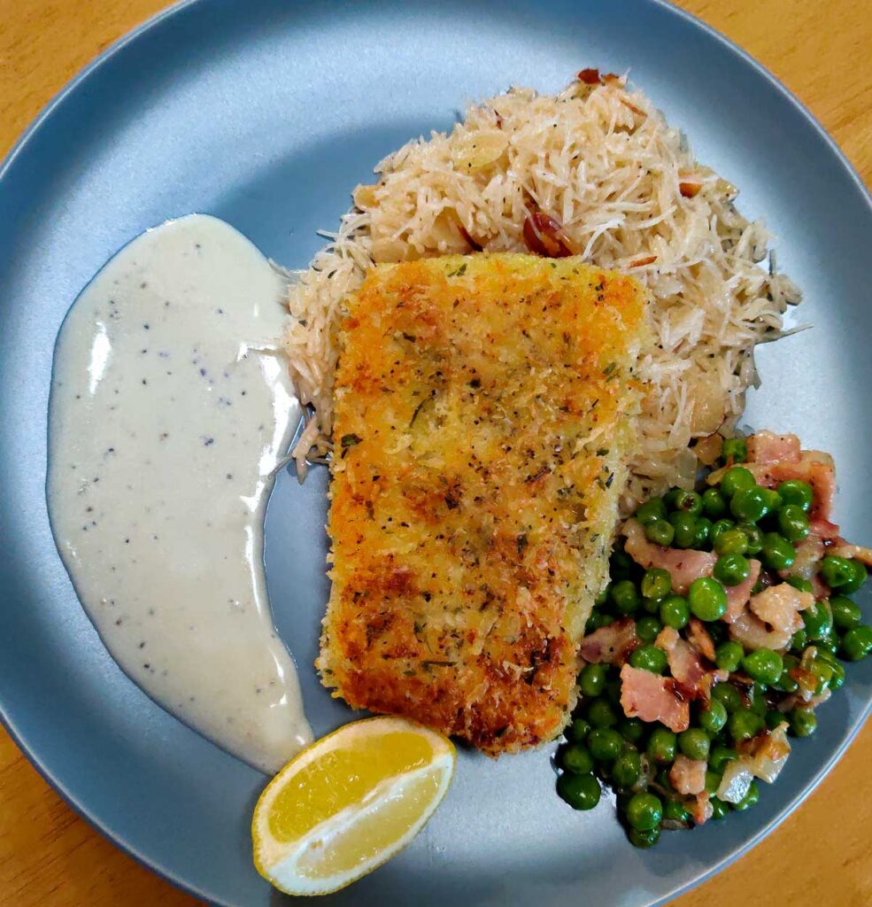 Parmesan Crusted Cod